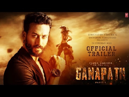 Ganapath Official Trailer | Tiger Shroff | Kriti Sanon | Vikas Bahl | Jackky Bhagnani