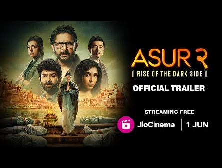Asur 2 - Official Trailer | JioCinema | Arshad Warsi | Barun Sobti | Streaming Free 1 June