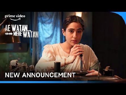 Ae Watan Mere Watan - Announcement | Sara Ali Khan | Amazon Original Movie