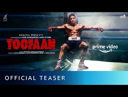 Toofaan - Official Teaser 2021 | Farhan Akhtar, Mrunal Thakur, Paresh Rawal | Amazon Prime Video