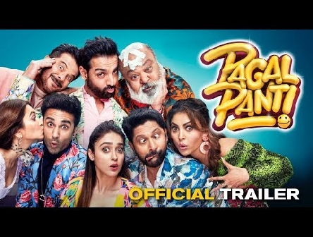 Pagalpanti Trailer - Anil, John, Ileana, Arshad, Urvashi, Pulkit, Kriti | Anees | Releasing 22 Nov