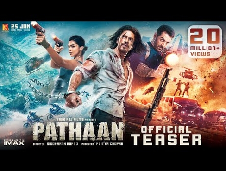 Pathaan | Official Teaser | Shah Rukh Khan | Deepika Padukone | John Abraham | Siddharth Anand