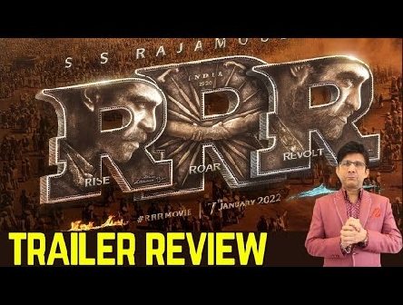 RRR Trailer Review by KRK! #bollywood #krkreview #krk #jrntr