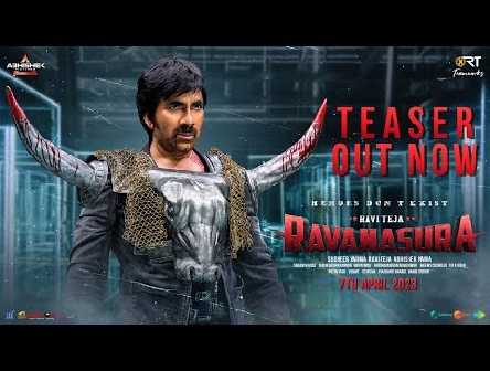 Ravanasura Movie Teaser | Mass Maharaja Ravi Teja | Sushanth | Sudheer Varma | Abhishek Nama