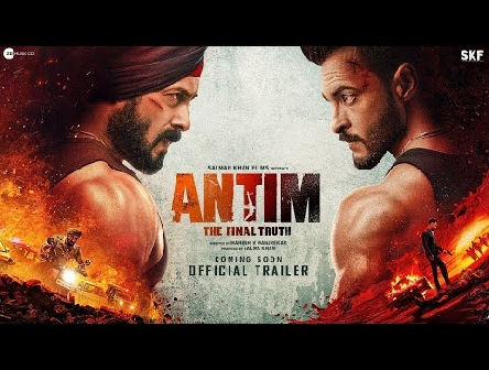 ANTIM -The Final Truth Official Trailer | Salman Khan | Aayush Sharma | Pragya Jaiswal