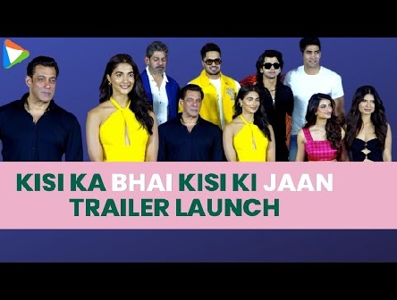 Kisi Ka Bhai Kisi Ki Jaan - Official Trailer Launch | Salman Khan, Venkatesh D, Pooja Hegde|Farhad S