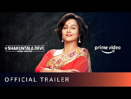 Shakuntala Devi - Official Trailer | Vidya Balan, Sanya Malhotra | Amazon Prime Video | July 31