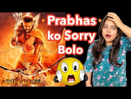 Adipurush Motion Poster - Jai Shri Ram REACTION | Deeksha Sharma