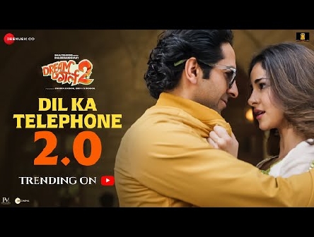 Dil Ka Telephone 2.0 | Dream Girl 2 | Ayushmann K, Ananya P | Meet Bros, Jonita G, Jubin N, Kumaar