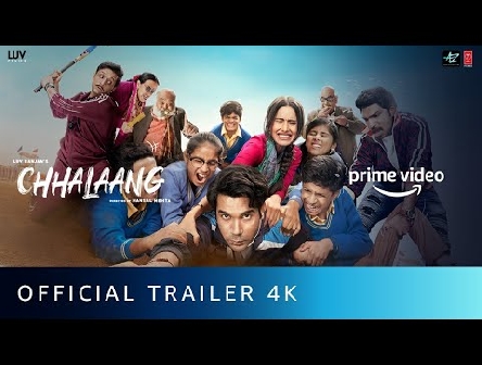 Chhalaang Official Trailer | Rajkummar Rao, Nushrratt Bharuccha | Hansal Mehta | Nov 13