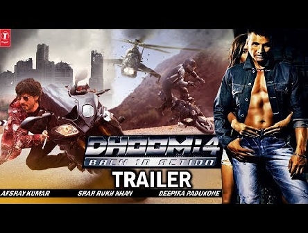 Dhoom 4 Movie Trailer | Akshay Kumar | Shah Rukh Khan | Deepika Padukone,
