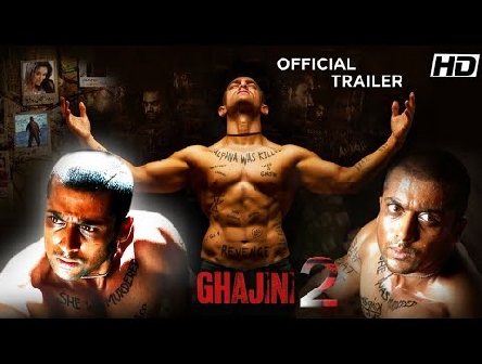 Amir khan gajini 2 trailer, amir khan bollywood movie