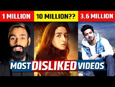 Top 5 Most Disliked Videos On Youtube India | Sadak 2 Trailer