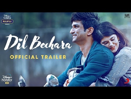 Dil Bechara | Official Trailer | Sushant Singh Rajput | Sanjana Sanghi | Mukesh Chhabra | AR Rahman
