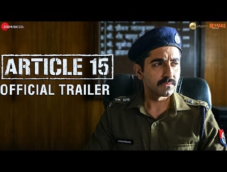 Article 15 - Trailer | Ayushmann Khurrana | Anubhav Sinha