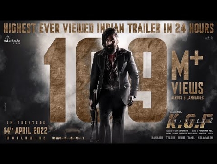 KGF Chapter 2 Trailer|Hindi|Yash|Sanjay Dutt|Raveena Tandon|Srinidhi|Prashanth Neel|Vijay Kiragandur