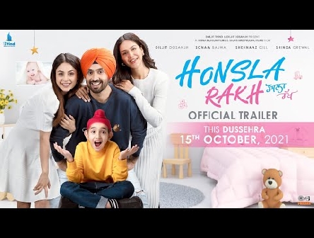 Honsla Rakh (Official Trailer) Diljit Dosanjh, Sonam Bajwa, Shehnaaz Gill, Shinda Grewal | 15 OCT