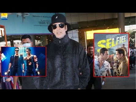Selfiee Trailer Launch on Sunday : Akshay Kumar returns from Bade Miyan Chote Miyan shoot in London