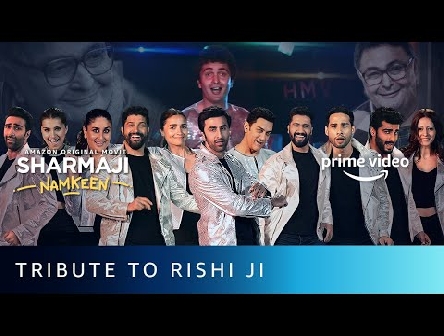A Special Tribute to Rishi Kapoor Ji | Sharmaji Namkeen | Amazon Prime Video