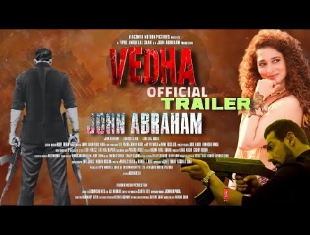 VEDHA | Official Trailer | John Abraham, Tamanna Bhatia, Nikkhil Advan | 2023 movie Updates