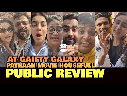 Pathaan PUBLIC REVIEW At Gaiety Galaxy | Housefull Show ???? | Shah Rukh Khan, Deepika, John