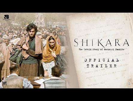 Shikara | Official Trailer | Dir: Vidhu Vinod Chopra | 7th February 2020