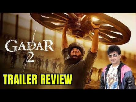 Gadar2 Movie Trailer Review | KRK | #krkreview #krk #bollywoodnews #latestreviews #gadar2 #sunnydeol