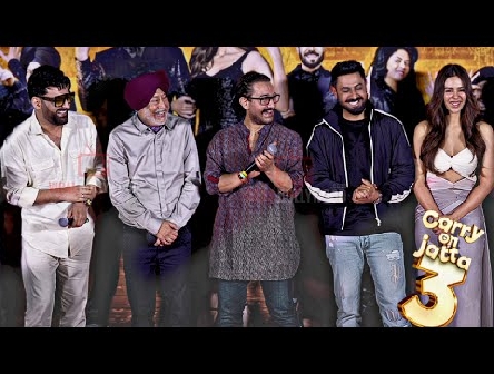 CARRY ON JATTA 3 | Official Trailer | Aamir Khan, Kapil Sharma, Gippy Grewal, Sonam B | Launch Event