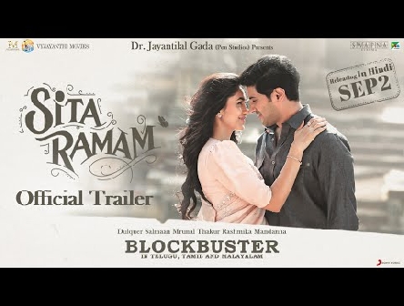 Sita Ramam Trailer - Hindi | Dulquer Salmaan | Mrunal | Rashmika | Sumanth | Pen Studios | 2nd Sept