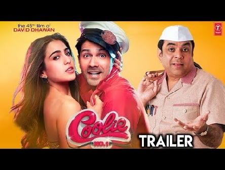 Coolie No.1 Official Trailer | Varun Dhawan | Sara Ali Khan | Paresh Rawal | David Dhawan