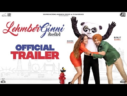 LehmberGinni (Official Trailer) | Ranjit Bawa | Mahira Sharma | Releasing Worldwide 2nd June 2023