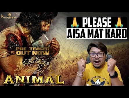 Animal Movie PRE-TEASER Review | Yogi Bolta Hai