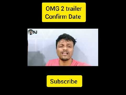 OMG 2 trailer confirm Date।#youtubeshorts #akshaykumar #bollywood #shorts