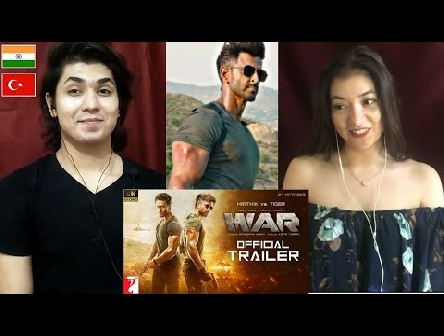WAR | Trailer TURKISH REACTION! | Hrithik Roshan | Tiger Shroff | Vaani Kapoor