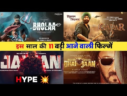 Biggest Upcoming Bollywood Movies In 2023 | 11 Upcoming BIG Bollywood Movies 2023 | Jawan,Gadar 2..