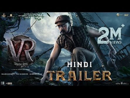 Vikrant Rona - Official Hindi Trailer || K Sudeep, Jacqueline F || Anup B | Ajaneesh | Shalini Artss
