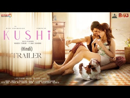 Kushi Official Trailer Hindi | Vijay Deverakonda, Samantha, Jayaram | B4U