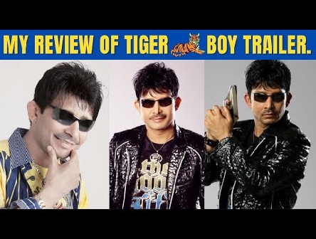 Tiger movie trailer review! #krk #latestreviews #bollywood #krkreview #film