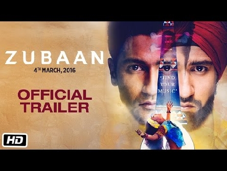 Zubaan | Official Trailer | 2016