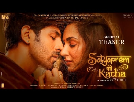 SatyaPrem Ki Katha|Official Teaser|Kartik|Kiara|Sameer V |Sajid Nadiadwala| Namah Pictures|29th June