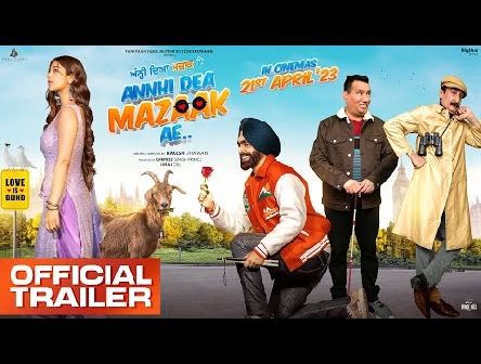 ANNHI DEA MAZAAK AE - Official Trailer | Ammy Virk | Pari Pandher | Releasing on 21st April 2023