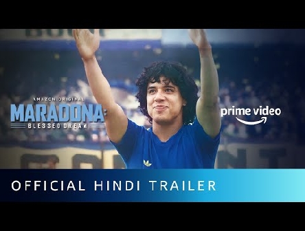 Maradona: Blessed Dream - Official Hindi Trailer | New Series 2021 | Amazon Prime Video