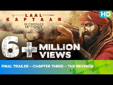 Final Trailer â€“ Chapter Three â€“ The Revenge| Laal Kaptaan | Saif Ali Khan | Manav Vij | Aanand L Rai
