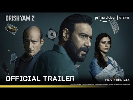 Drishyam 2 - Official Trailer | Rent Now On Prime Video Store | Ajay Devgn, Ishita Dutta