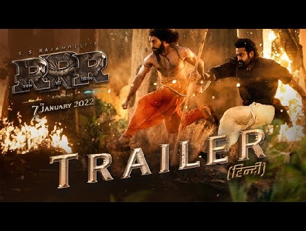 RRR Official Trailer (Hindi) India’s Biggest Action Drama | NTR,RamCharan,AjayD,AliaB | SS Rajamouli