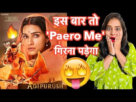 Adipurush Janki Motion Poster REACTION | Deeksha Sharma