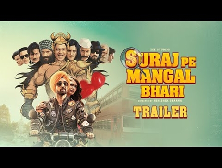 Suraj Pe Mangal Bhari | Official Trailer | Diljit | Manoj | Fatima | Abhishek Sharma | This Diwali