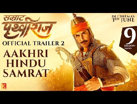 Aakhri Hindu Samrat Prithviraj | Trailer 2 | Akshay Kumar, Sanjay Dutt, Sonu Sood, Manushi Chhillar