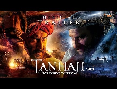Tanhaji: The Unsung Warrior | Official Trailer | Ajay D| Saif Ali K| Kajol | Om Raut | 10 Jan 2020