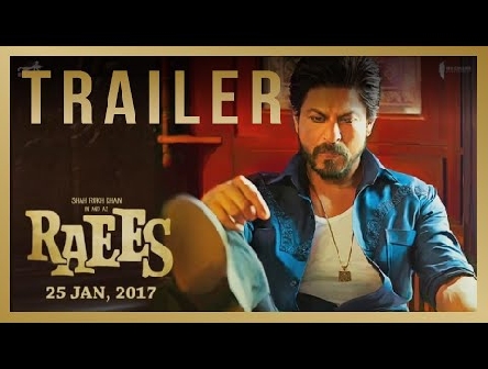 Raees Trailer | Shah Rukh Khan & Nawazuddin Siddiqui